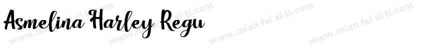 Asmelina Harley Regu字体转换